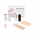 NeoNail Baby Boomer Rose baza do paznokci 7,2ml + lakier Biay 6,5ml + top 7,2ml + patyczki 10szt + gbeczki do ombre 8szt