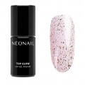 NeoNail UV Gel Polish Top Glow lakier hybrydowy 8703 Gold Flakes 7,2ml