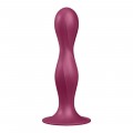 Satisfyer Double Ball-R dildo z kulkami gejszy Red
