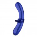 Satisfyer Double Crystal Glass Dildo szklane dildo Light Blue