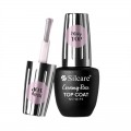 Silcare Top Coat Creamy Rose No Wipe top do lakierw hybrydowych 9ml