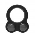 Dream Toys RamRod Cockring Dual Weight piercie na penisa