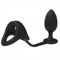 Dream Toys RamRod Cockstrap with Anal Plug korek analny z piercieniem erekcyjnym