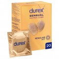 Durex Sensual Extra Lubricated prezerwatywy 20szt