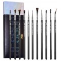 Jessup Pro Makeup Eyeliner Brush zestaw jedenastu pędzli do makijażu oka T324