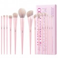 Jessup Comprehesive Collection estaw czternastu pdzli do makijau twarzy T495 Crystal Pink