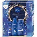 Nivea Timeless Classic krem do rk 100ml + el pod prysznic 250ml + antyperspirant roll-on 50ml + mleczko do ciaa 250ml