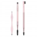 Real Techniques Brow Shaping pdzelek do brwi + grzebyk do brwi + penseta