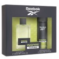 Reebok Inspire Your Minds Woda toaletowa 100ml spray + Spray do ciaa 150ml
