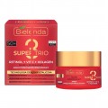 Bielenda Super Trio 50+ Silnie ujdrniajcy krem przeciwzmarszczkowy dzie noc 50ml