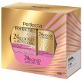 Perfecta 24K Gold & Rose Oil krem na noc 60+ 50ml + krem przeciwzmarszczkowy pod oczy i na powieki 15ml