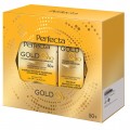 Perfecta Gold Q10 krem 50+ na dzie i na noc 50ml + przeciwzmarszczkowy krem pod oczy 15ml