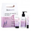 Biolaven Zestaw Do Twarzy Na Dzie krem do twarzy 50ml + el myjcy 150ml + krem pod oczy 15ml