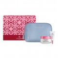 Collistar Idroattiva+ Deep Moisturizing krem pod oczy 5ml + krem do twarzy 50ml + kosmetyczka