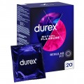 Durex Mutual Pleasure prezerwatywy z wypustkami z elem Performa 20szt