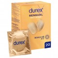 Durex Sensual prezerwatywy nielateksowe 20szt