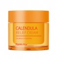 Farmstay Calendula Relief Cream łagodzący krem do twarzy 80ml