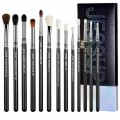 Jessup Pro Eyeshadow Brush zestaw trzynastu pędzli do makijażu oka T338