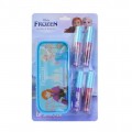 Lip Smacker Disney Frozen Lip Gloss & Pouch byszczyki do ust 4x6ml + kosmetyczka