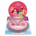 Lip Smacker Disney Princess Shimmer Color Palette paletka cieni do powiek dla dzieci z aplikatorem