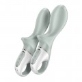 Satisfyer Air Pump Booty 3 wIbrator Gray/ Green