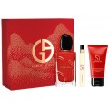 Giorgio Armani Si Passione Woda perfumowana 100ml spray + Balsam do ciała 50ml + Woda perfumowana 10ml spray