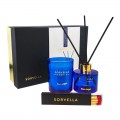 Sorvella Candle & Reed Difuser Blue Angel patyczki zapachowe 120ml + zapaki 5szt + wieca 170g