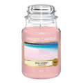 Yankee Candle Large Jar dua wieczka zapachowa Pink Sands 623g
