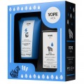 Yope Men Wood żel do mycia twarzy 150ml + krem nawilżający 50ml