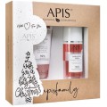 Apis Zestaw witeczny Arbuzowe Orzewienie mus do ciaa 200ml + Arbuzowy krem do twarzy 100ml
