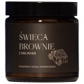 Mglife Świeca rzepakowa Brownie z Malinami 120ml