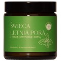 Mglife Świeca rzepakowa Letnia Pora z Trawą Cytrynową i Miętą 120ml