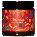 Mglife Świeca z wosku pszczelego o delikatnym zapachu 120ml