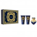 Versace Dylan Blue Woda perfumowana 50ml spray + el pod prysznic 50ml + Balsam do ciaa 50ml