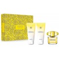 Versace Yellow Diamond Woda toaletowa 50ml spray + Balsam do ciaa 50ml + el pod prysznic 50ml