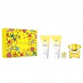 Versace Yellow Diamond Woda toaletowa 90ml spray + Balsam do ciaa 100ml + Woda toaletowa 5ml + el pod prysznic 100ml