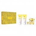 Versace Yellow Diamond Woda toaletowa 90ml spray + Balsam do ciaa 100ml + el pod prysznic 100ml + Woda toaletowa 5ml