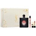 Yves Saint Laurent Black Opium Woda perfumowana 90ml spray + Woda perfumowana 10ml spray + pomadka do ust