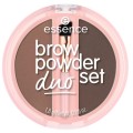 Essence Brow Powder Duo puder do brwi 02 Medium 1,8g