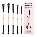 Jessup 10-in-5 Duo-End Precision Eye Brush Collection zestaw 5 pdzli do makijau oka T509