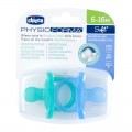 Chicco Physio Forma smoczek Soft Blue 6-16m 2szt