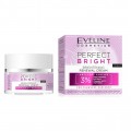 Eveline Perfect Bright rozjaśniająco-odmładzający krem do twarzy na noc 50ml