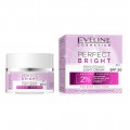 Eveline Perfect Bright rozjaśniający lekki krem do twarzy na dzień SPF20 50ml