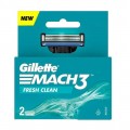 Gillette Mach3 Fresh Clean wkady 2szt