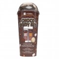 Hiskin Chocolate Body balsam do ciaa 100ml + el pod prysznic 100ml + myjka