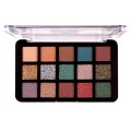 J.Cat Beauty Dia & Noche Tri-Element 15 Eyeshadow Palette paleta cieni do oczu 102 Noche 16g
