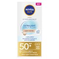Nivea Sun Ultra Light Daily Fluid SPF50+ krem przeciwsoneczny z pigmentem Jasny 40ml