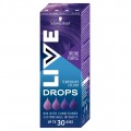 Schwarzkopf Live Drops zmywalna farba do wosw Orchid Purple 30ml