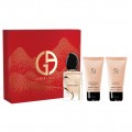 Giorgio Armani Si Woda perfumowana 50ml spray + Balsam do ciała 50ml + Żel pod prysznic 50ml