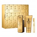 Paco Rabanne 1 Million Men Woda toaletowa 100ml spray + Żel pod prysznic 100ml + Woda toaletowa 10ml